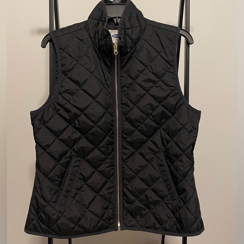 Old Navy Quilted Zip Vest